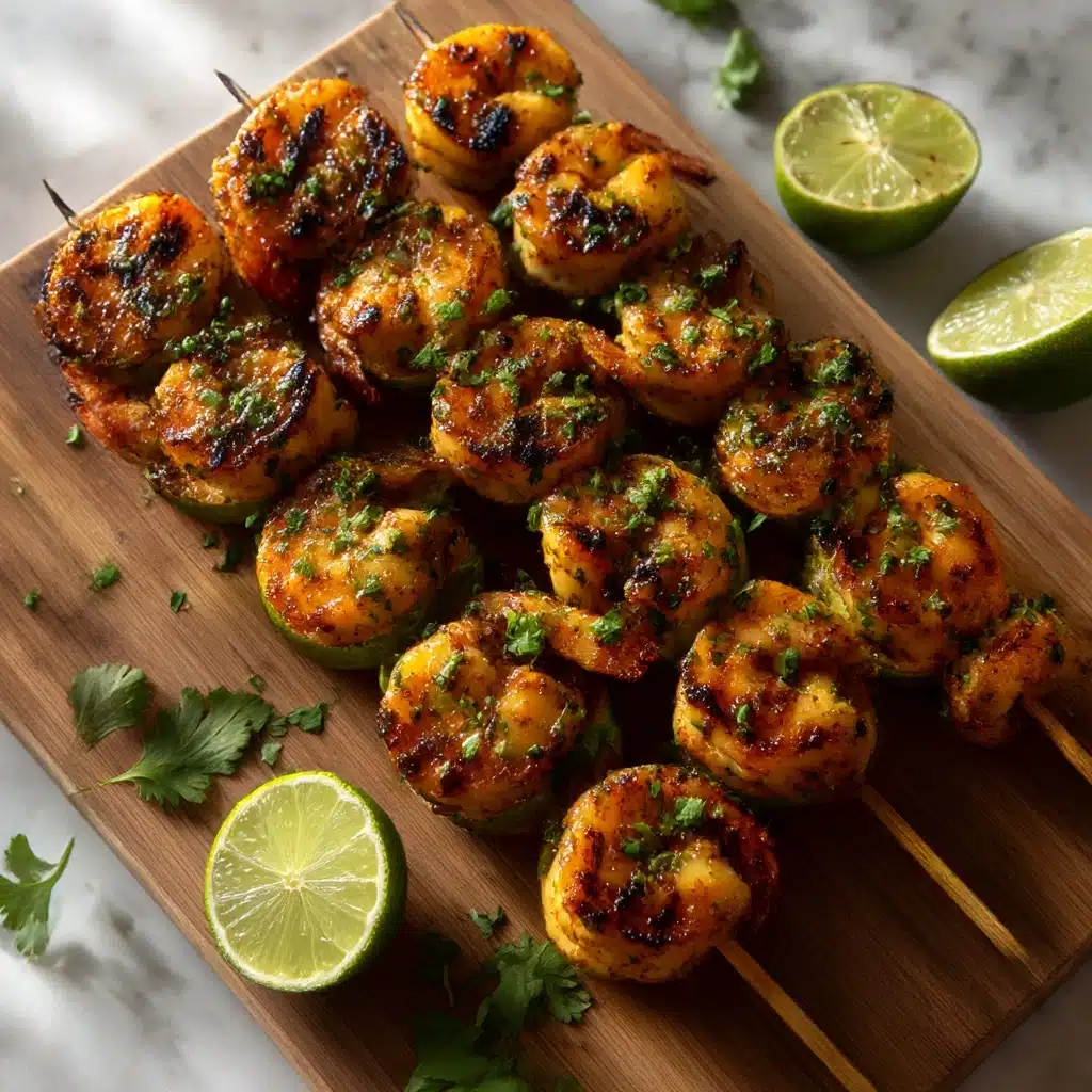 Cilantro Lime Grilled Shrimp Recipe - Recipe Image