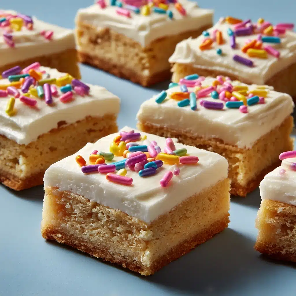 Sugar Cookie Bars Recipe - Recipe Image