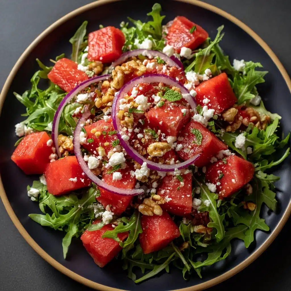 Feta Watermelon Salad Recipe - Recipe Image