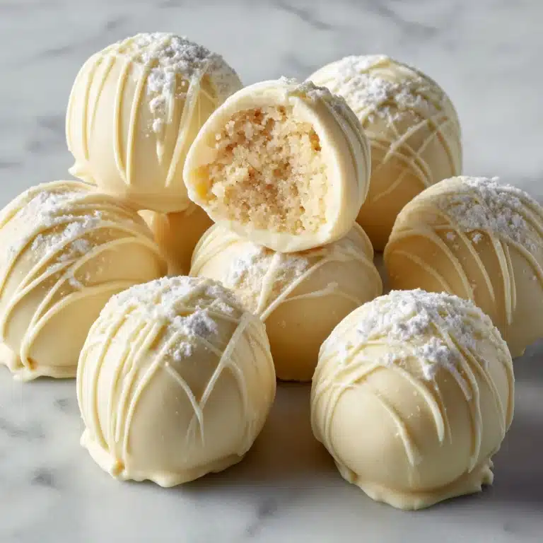White Chocolate Lemon Truffles Recipe
