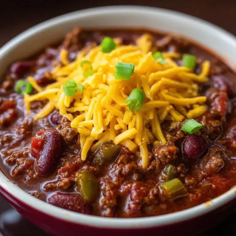 The Best Ground Beef Chili Recipe