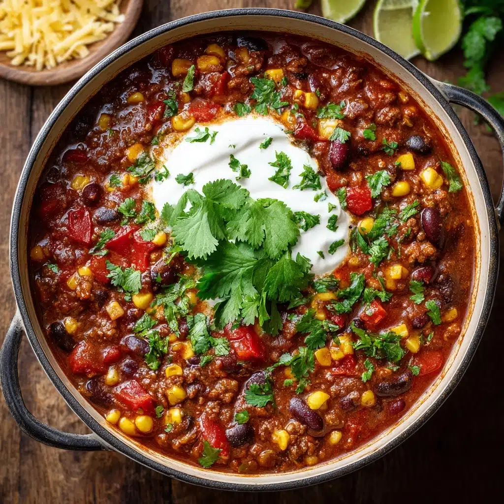 The Best Homemade Stovetop Chili Recipe