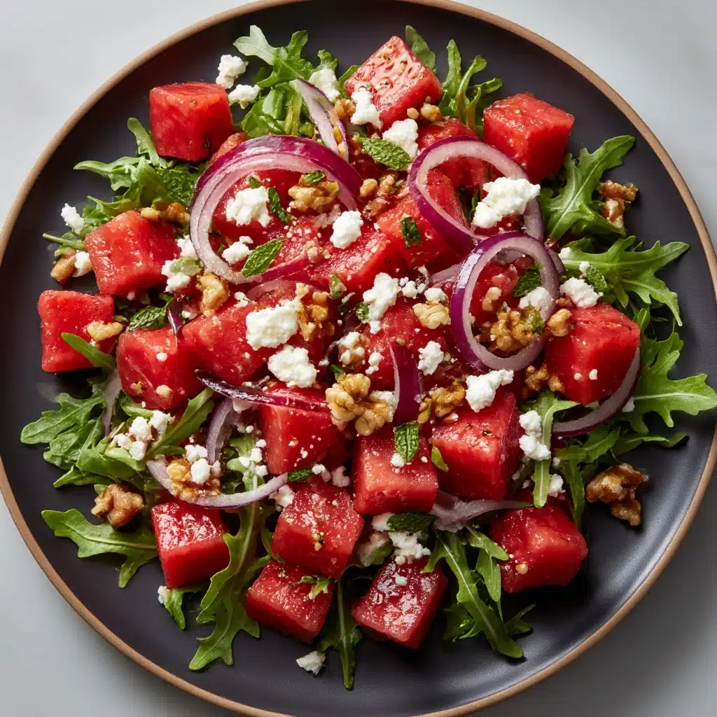 Feta Watermelon Salad Recipe - Recipe Image