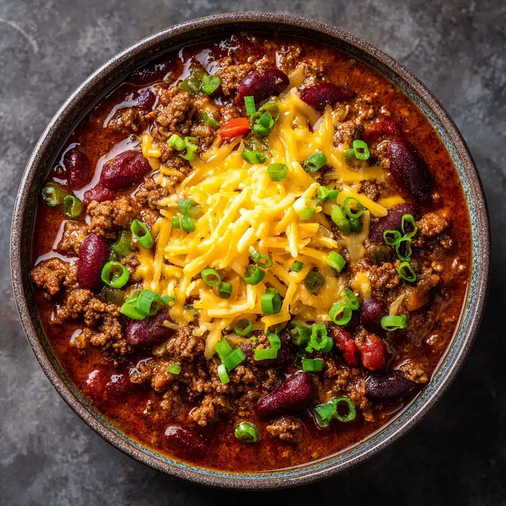 The Best Ground Beef Chili Recipe - Recipe Image