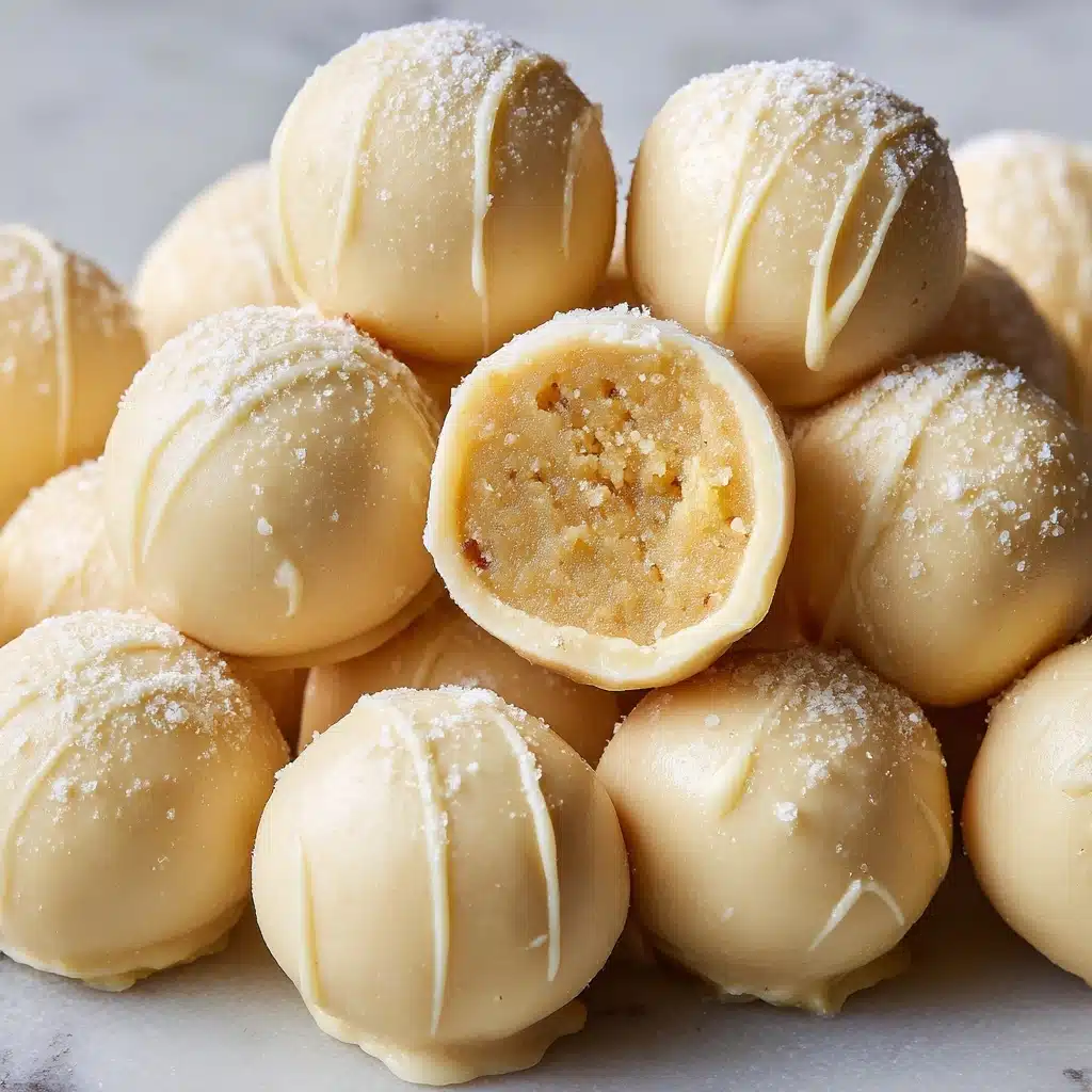 White Chocolate Lemon Truffles Recipe - Recipe Image