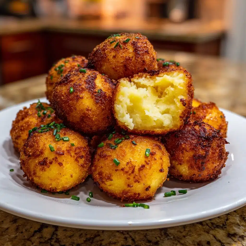 Fried Mashed Potato Balls Recipe - Recipe Image