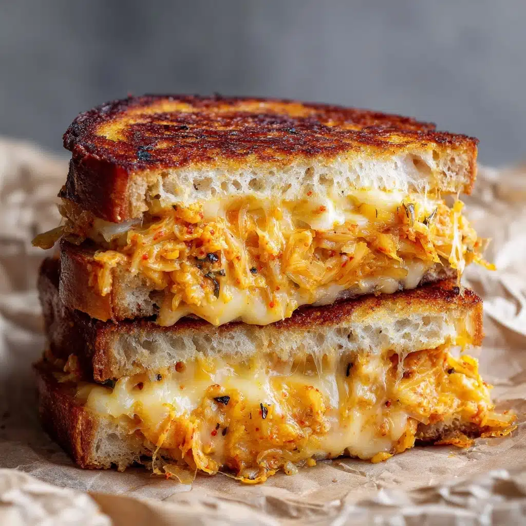 Kimchi Grilled Cheese Recipe - Recipe Image