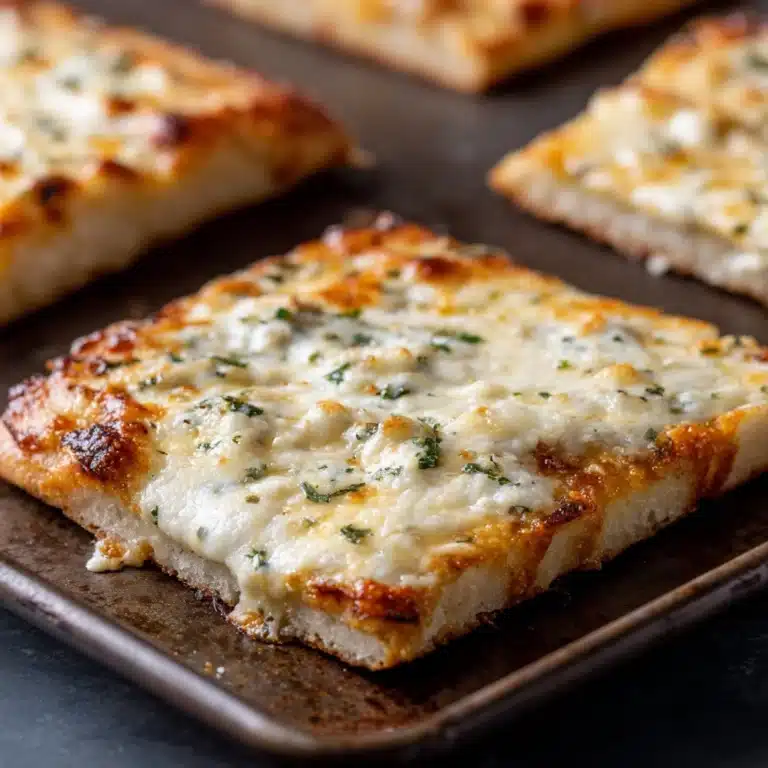 Cheese Stuffed Flatbread Recipe