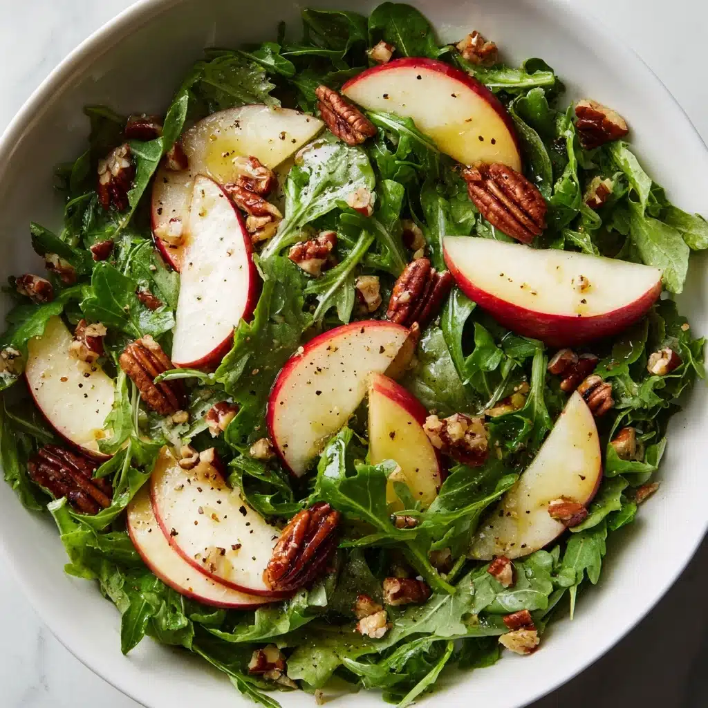Apple Arugula Salad with Honey Balsamic Dressing Recipe - Recipe Image