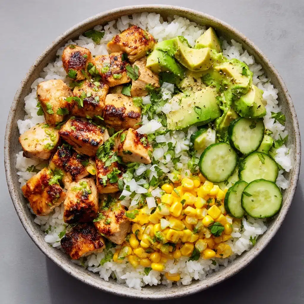 Street Corn Chicken Rice Bowl Recipe