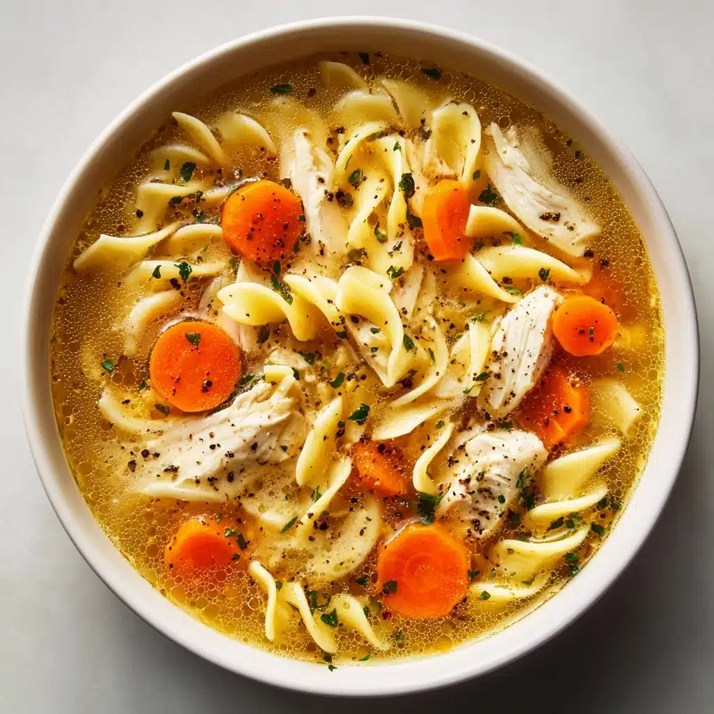 Crockpot Chicken Noodle Soup Recipe