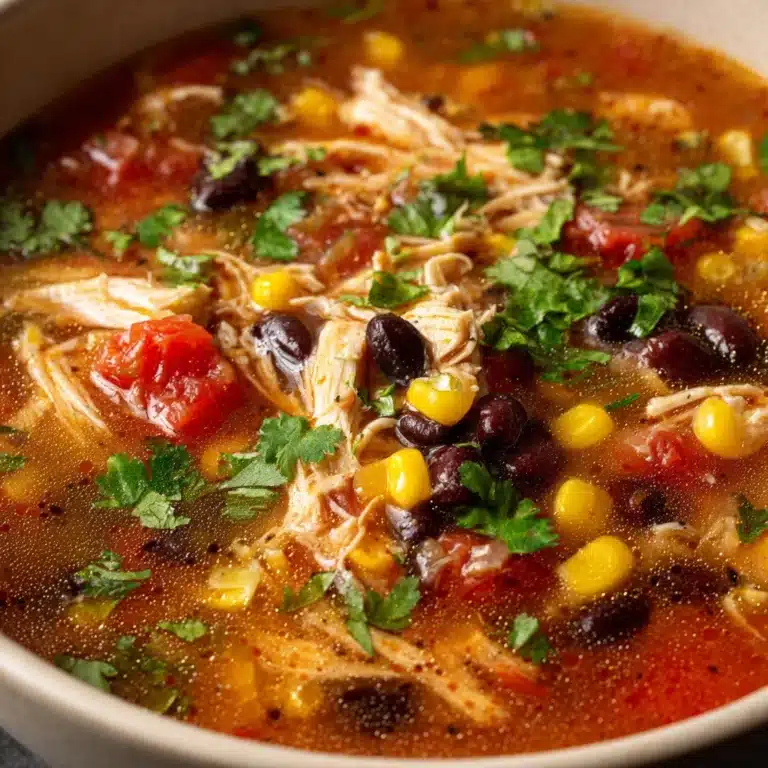 Crockpot Chipotle Chicken Soup Recipe