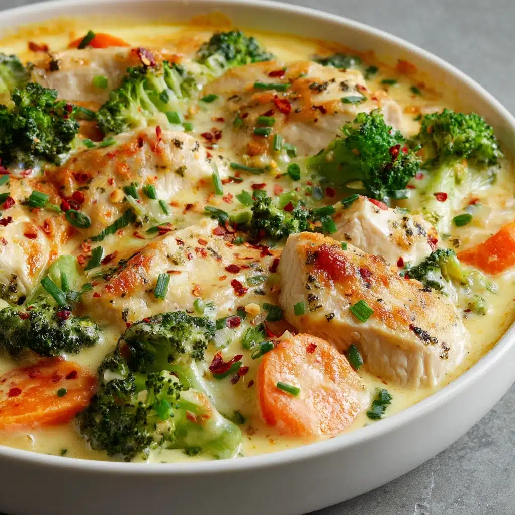 Crockpot Cheesy Chicken Broccoli Recipe