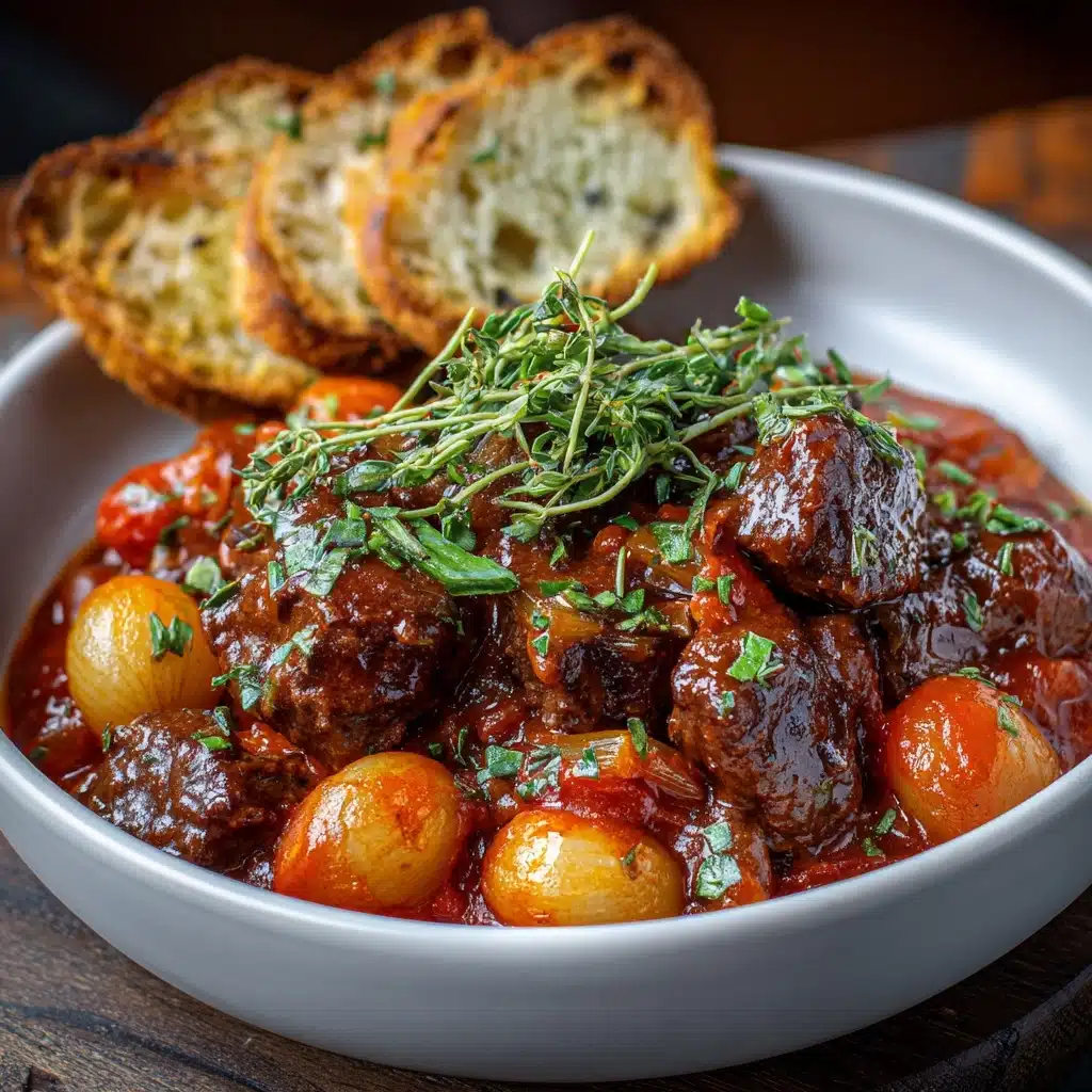 Stifado: Greek Beef Stew with Shallots – An Incredible Recipe You Must Try Recipe - Recipe Image