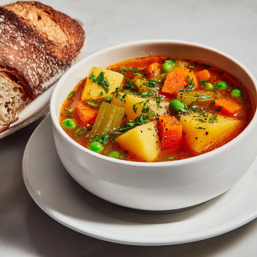 Easy Vegetable Soup Recipe for a Healthy Meal Recipe - Recipe Image
