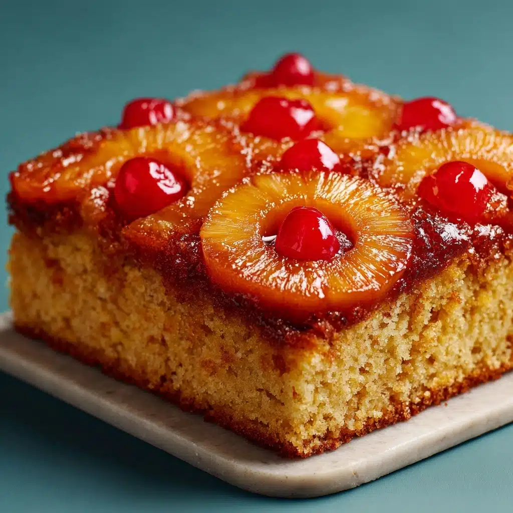 Easy Pineapple Upside Down Cake Recipe - Recipe Image