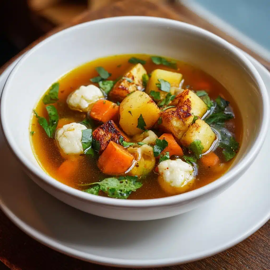Hearty Roasted Vegetable Soup Recipe - Recipe Image