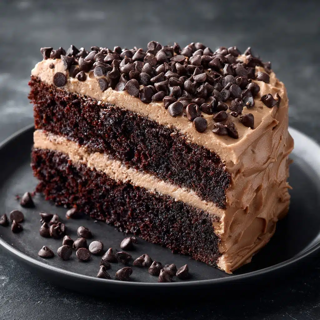 Chocolate Chip Cookie Dough Cake: The Ultimate Dessert Recipe You Need to Try Recipe - Recipe Image