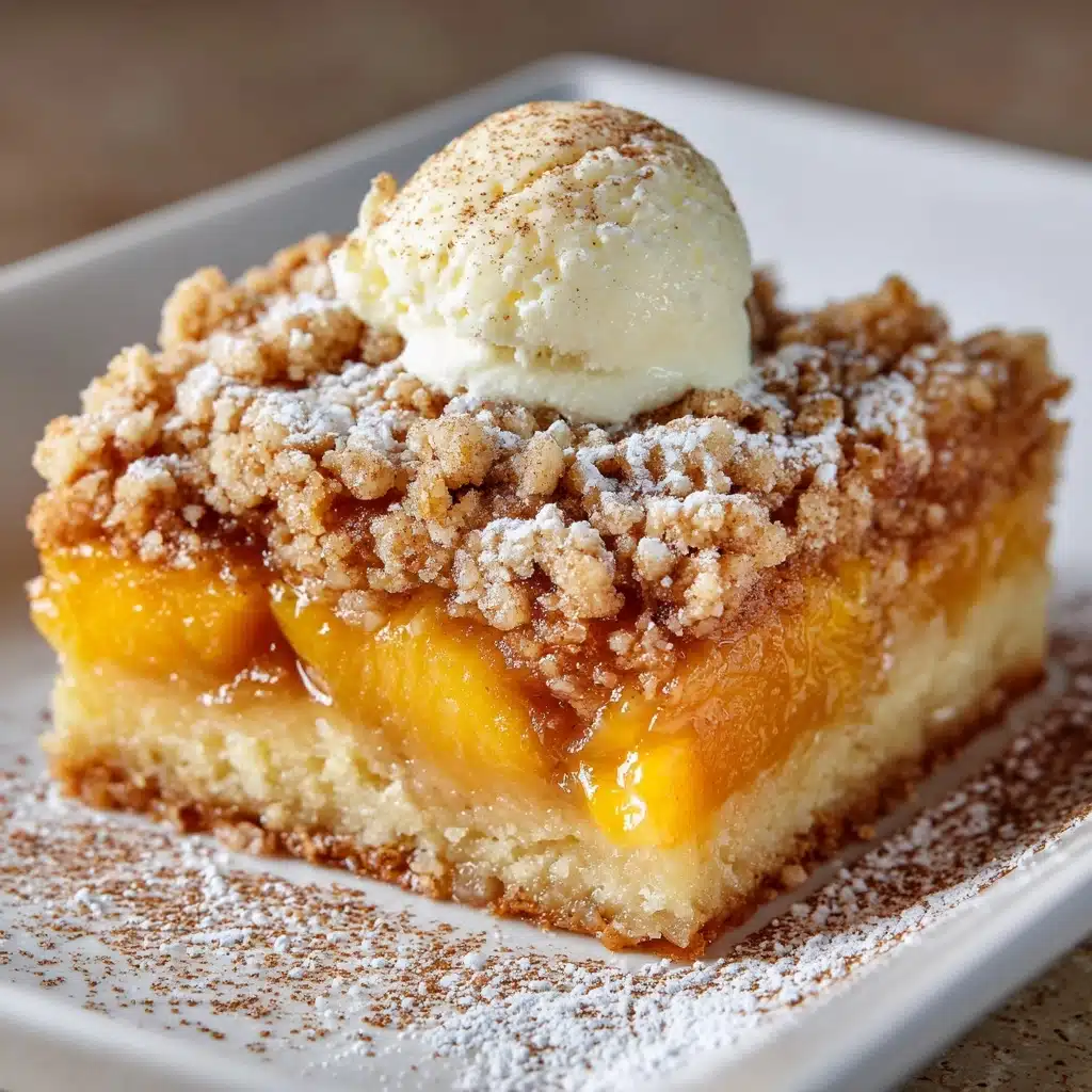 Easy Peach Dump Cake Recipe - Recipe Image