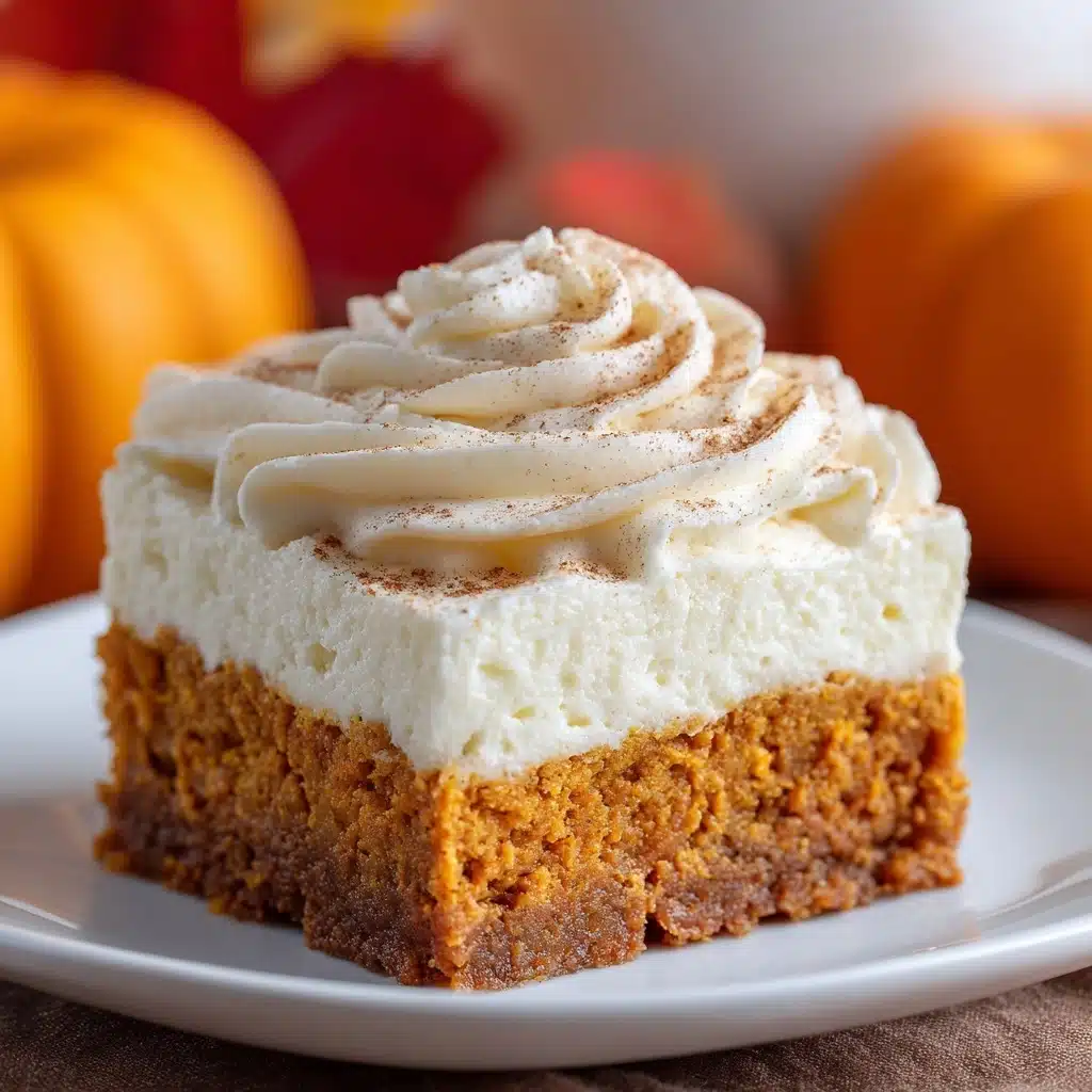 Pumpkin Bars with Cream Cheese Frosting Recipe