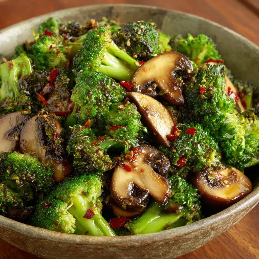 Broccoli and Mushroom Stir Fry Recipe - Recipe Image