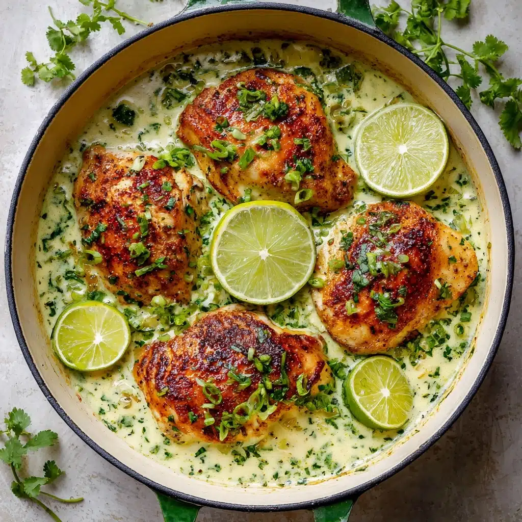 Creamy Coconut Lime Chicken Recipe - Recipe Image