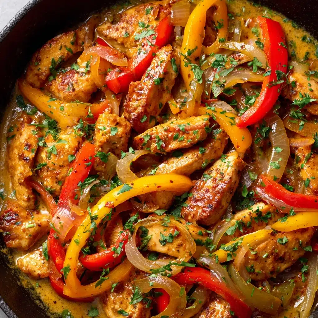 Creamy Pepperoncini Chicken Recipe - Recipe Image