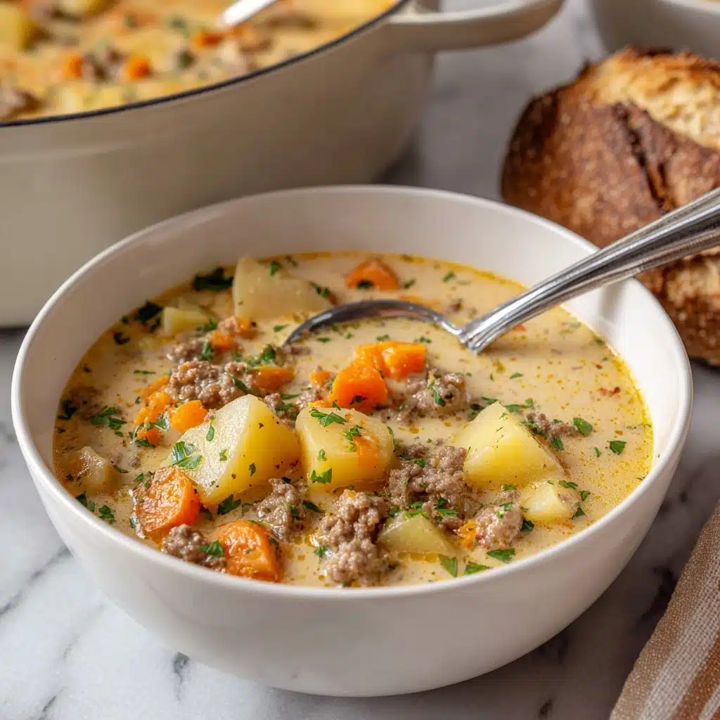 Cheeseburger Soup Recipe - Recipe Image