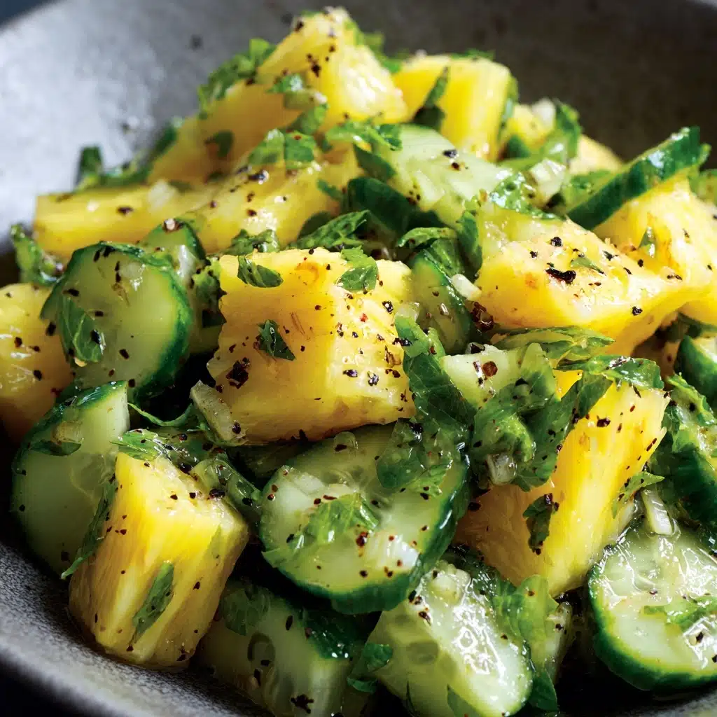 Pineapple Cucumber Salad Recipe - Recipe Image