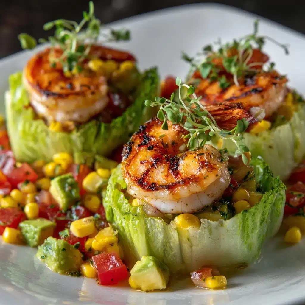 Healthy Taco Shrimp Lettuce Wraps Recipe - Recipe Image