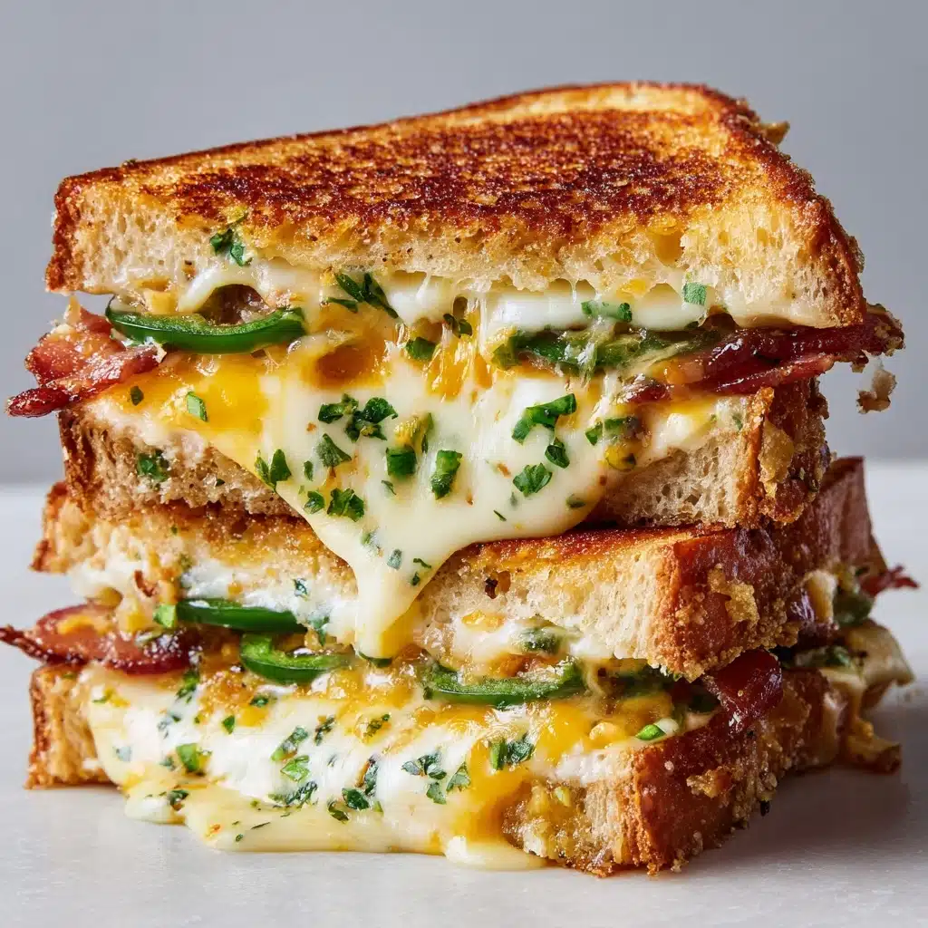 Jalapeño Popper Sandwich Recipe - Recipe Image