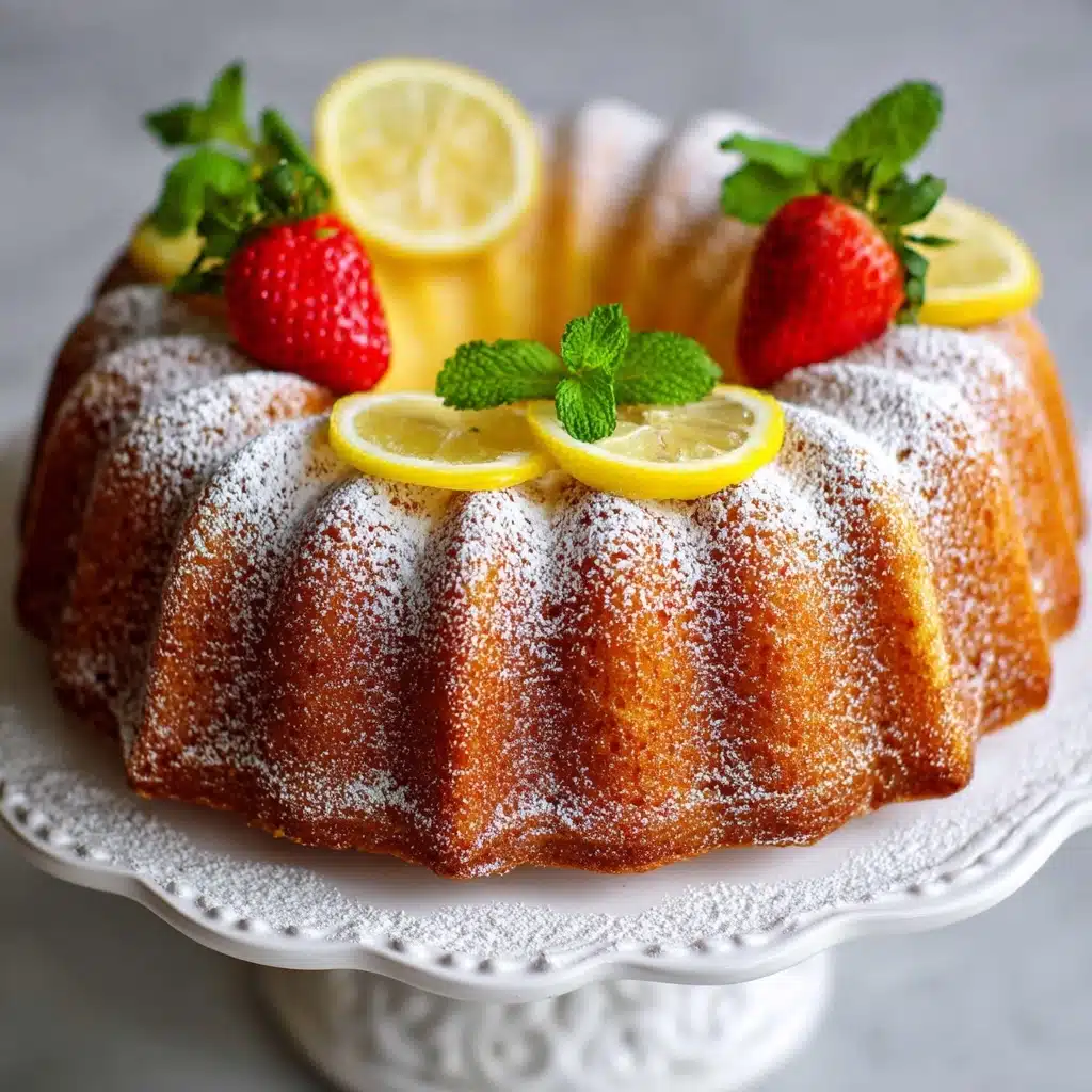Extreme Lemon Bundt Cake Recipe - Recipe Image