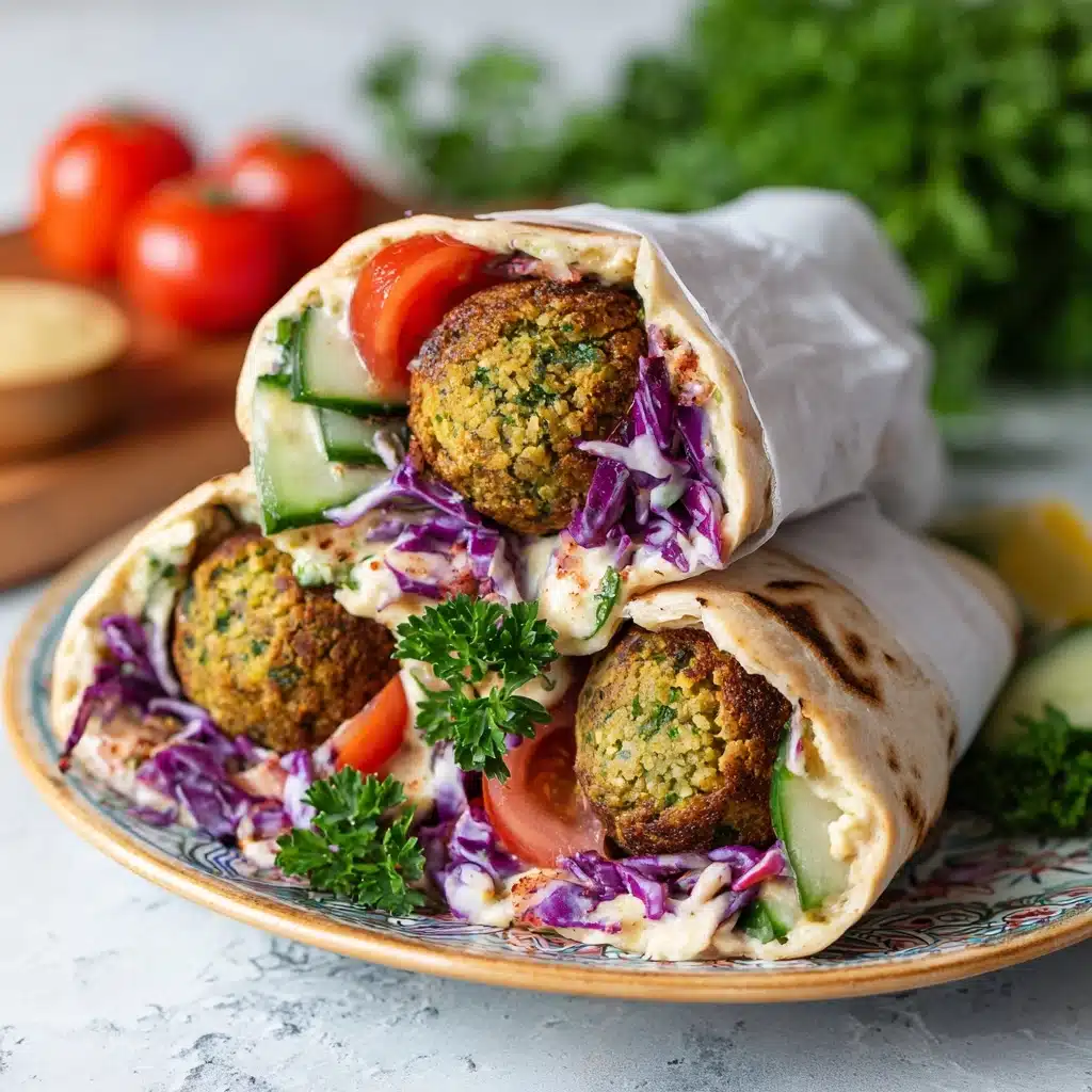 Falafel Wrap Recipe - Recipe Image