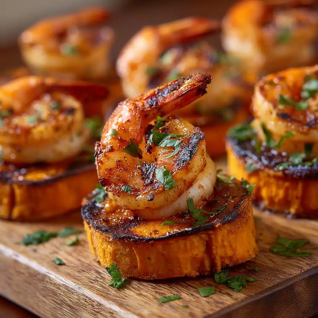 Cajun Shrimp Sweet Potato Bites Recipe - Recipe Image