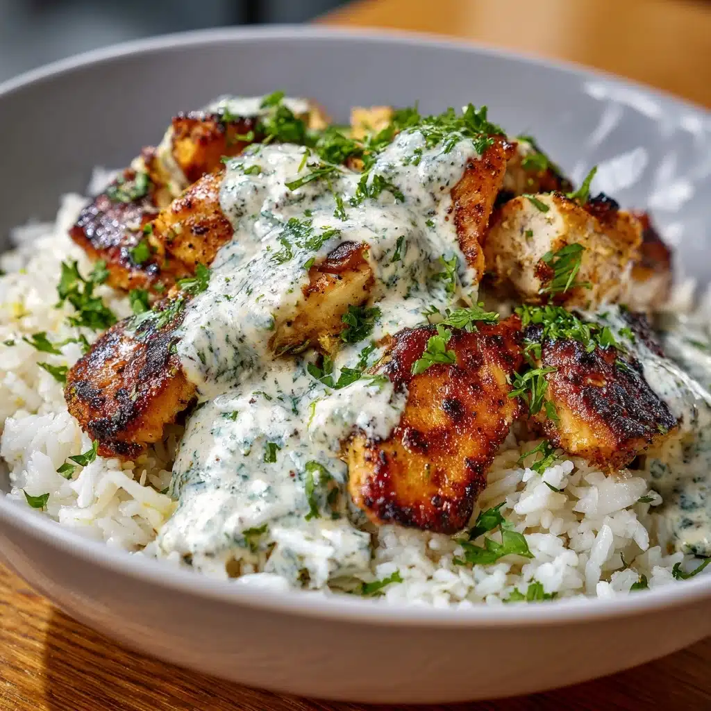 Creamy Herb Chicken & Basmati Rice Recipe - Recipe Image