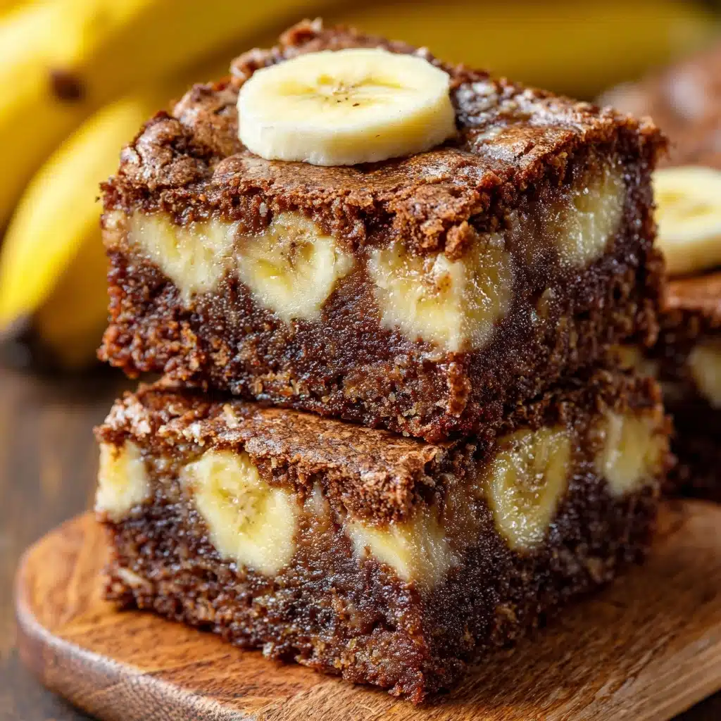 Banana Bread Brownies Recipe - Recipe Image