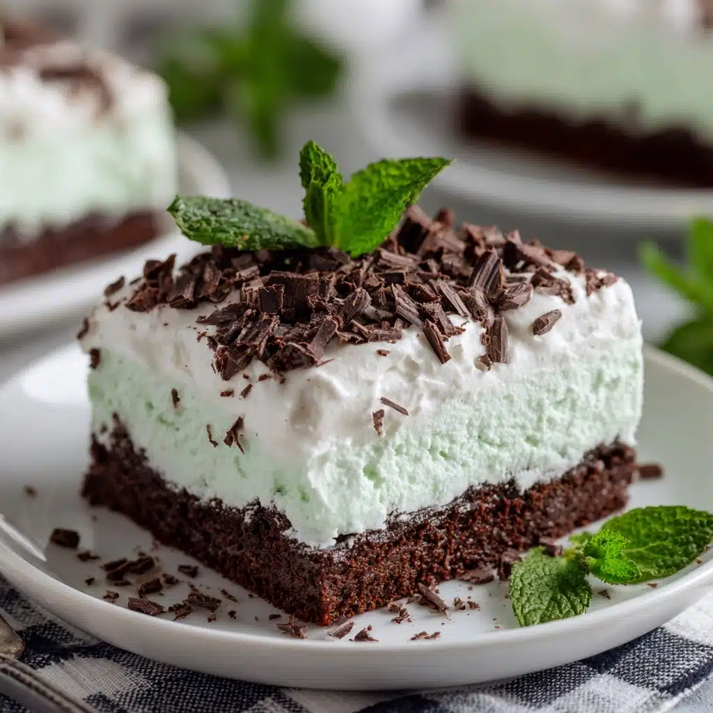 Andes Mint Poke Cake Recipe - Recipe Image