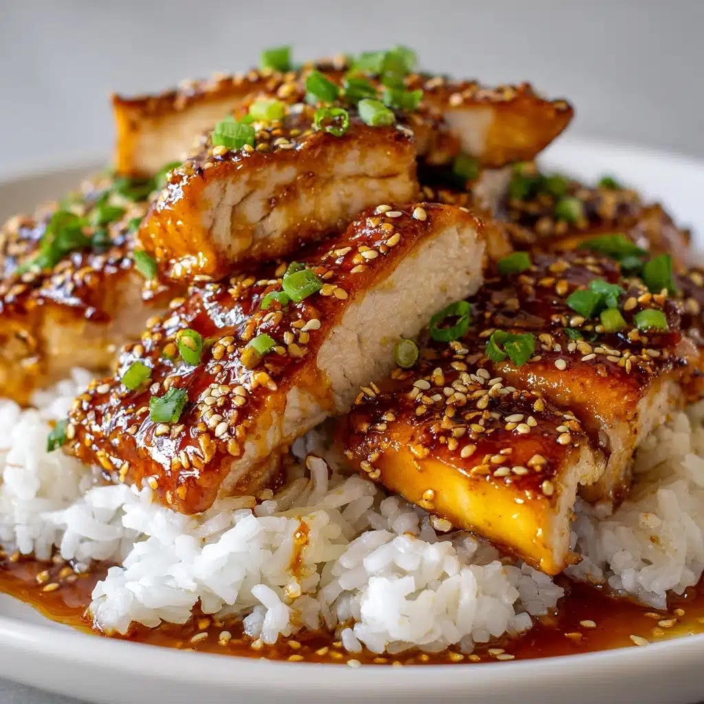 Sweet and Spicy Sticky Chicken Recipe - Recipe Image