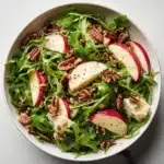 Apple Arugula Salad with Honey Balsamic Dressing Recipe