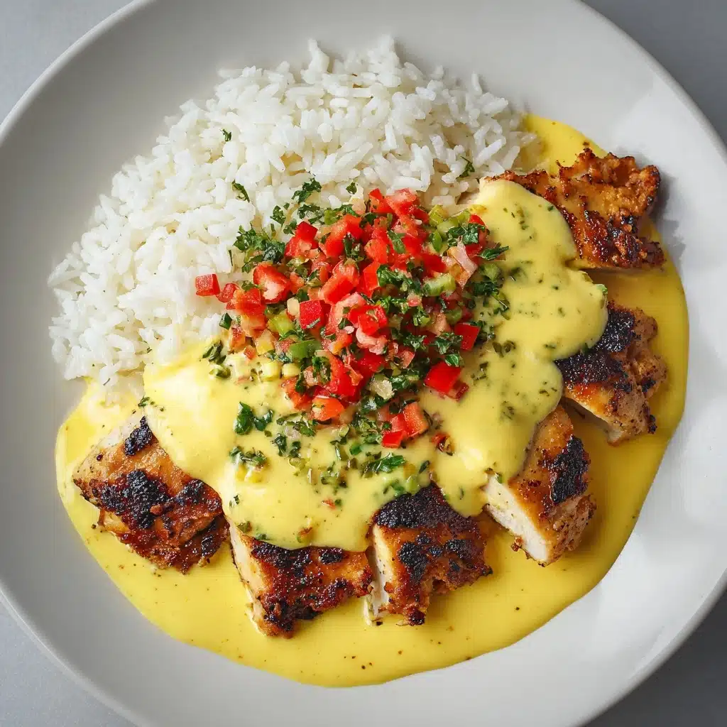 Creamy Peri-Peri Chicken with Rice Recipe - Recipe Image