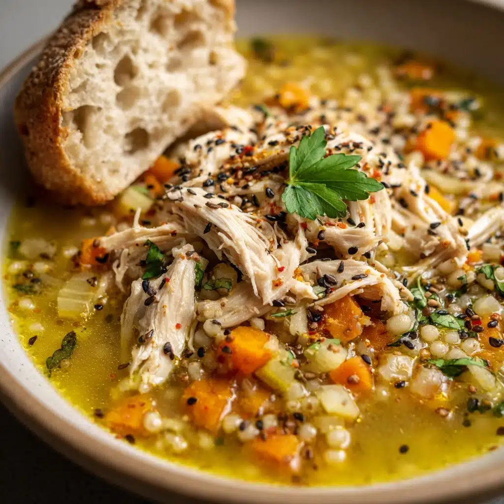 Crockpot Chicken and Barley Soup Recipe - Recipe Image