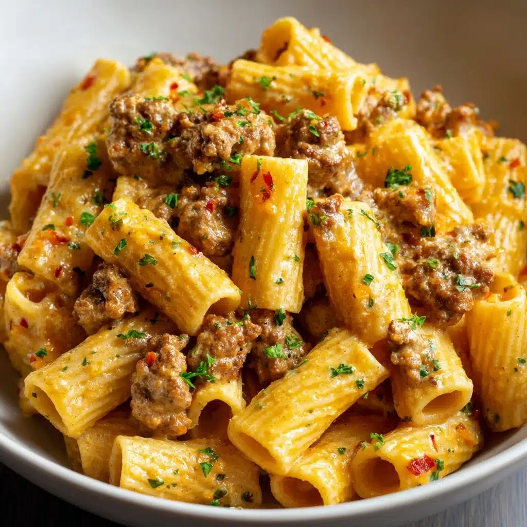 Creamy Garlic Beef Pasta: An Incredible Ultimate Recipe - Recipe Image