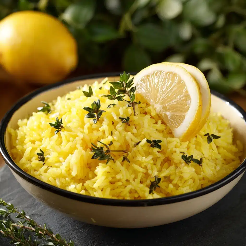 Easy and Delicious Lemon Rice Recipe - Recipe Image