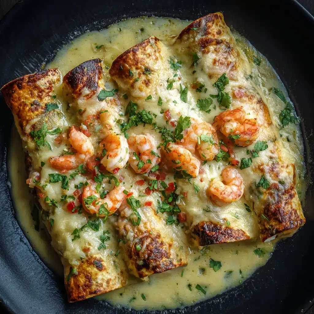 Creamy Shrimp Enchiladas: A Delicious Recipe for Seafood Lovers Recipe - Recipe Image