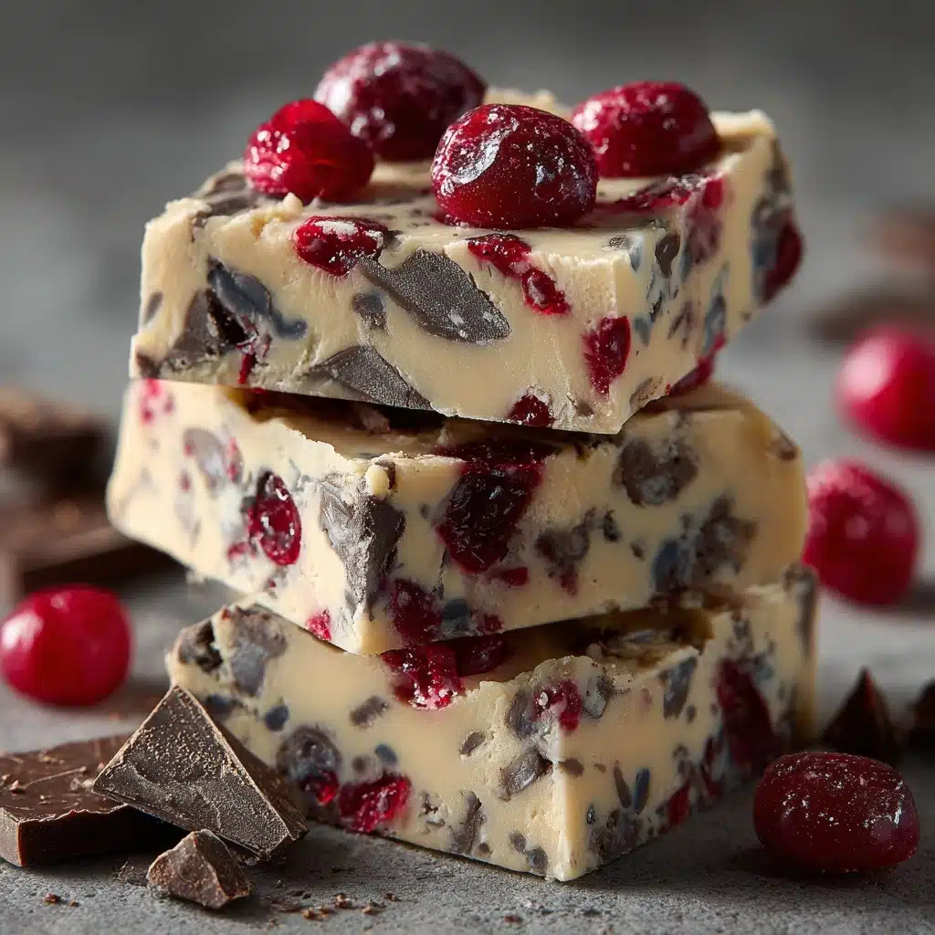 Cherry Garcia Fudge Recipe - Recipe Image