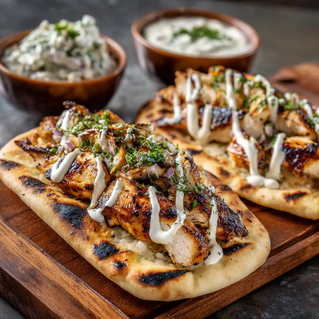 Greek Chicken Gyros Recipe - Recipe Image
