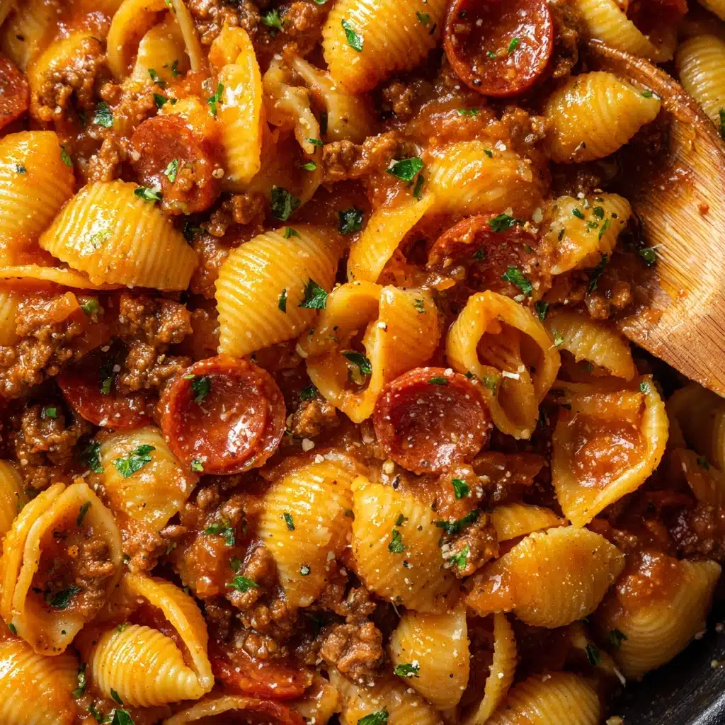 One-Pot Pizza Pasta Recipe - Recipe Image