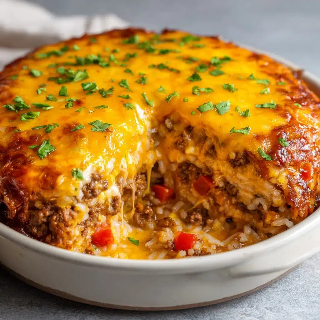 Cheesy Taco Rice Recipe - Recipe Image