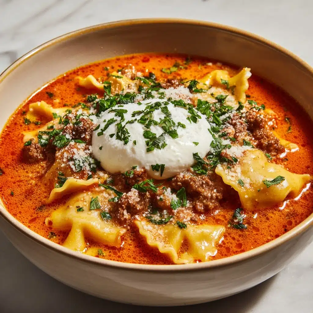 Easy Lasagna Soup Recipe - Recipe Image