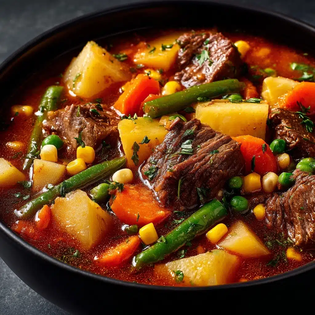 Beef Vegetable Soup Recipe - Recipe Image